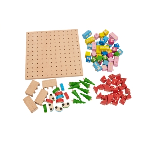 Steckbausteine Stadt 89-tlg.