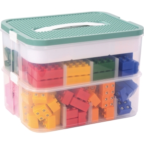 Klemmbaustein-Set Light Stax Junior KIGA 180 Stück