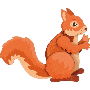 Magnetpuzzle Wald 6er Set