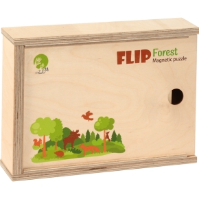 Magnetpuzzle Wald 6er Set