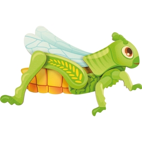 Magnetpuzzle Insekten 6er Set