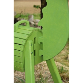 Holzdrache 90 cm lasiert