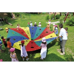 Schwungtuch mit Ziellöchern 400 cm