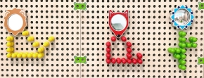 PLUG it Smart Set 4 "Basisplatte & Spiegel & Spiel Plugs"