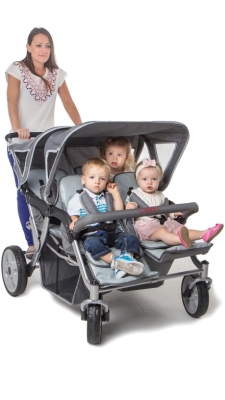 Cabrio - Kinderwagen 4-Sitzer