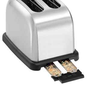 Edelstahl-Toaster TBBR20, B/T/H 34 x 21,5 x 22 cm