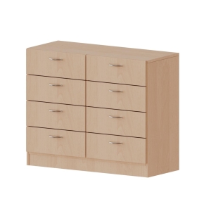 Schubladenschrank, 2 Ordnerhöhen - B/H/T: 100x82x40 cm