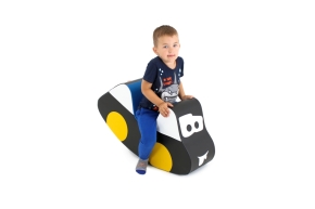 Schaukelauto schwarz