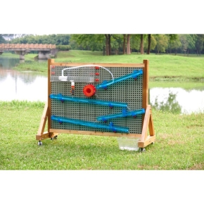 STEM Wandtafel für den Außenbereich freistehend