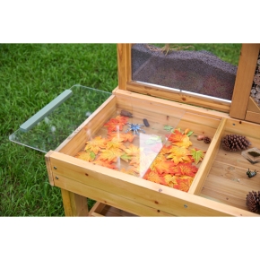 Insekten- und Pflanzenbeobachtungsstand