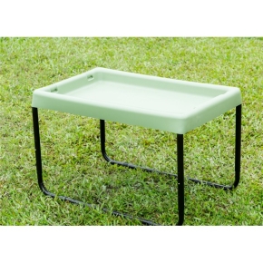 Rechteckiges Spielbrett salbeifarbig 5er Set