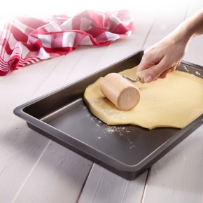 Backblechroller »Woody«, Buchenholz, 178 x 84 x 54 mm