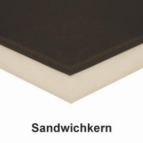 Fallschutzmatte Skandia 150, Stärke 15 cm, Sandwichkern, Leichtplanenstoff + unten Turnmattenstoff