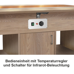 Buffetwagen Kids W4110-150W, inkl. Hustenschutz und Wärmelampen