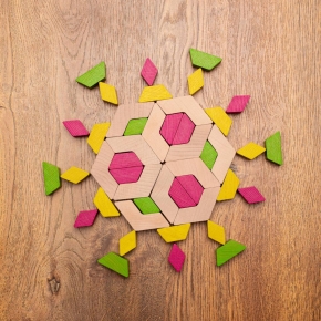 Bausteine GeoBlox FunnyMix - Erzi 42088