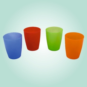 Becher aus Polypropylen, 200 ml, BLAU