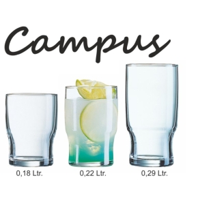 "Campus" Stapelglas 0,29 Liter, Ø 65 x H 126 mm