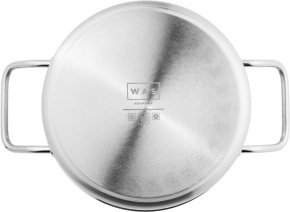 Cookware 21 Bratentopf mit Schüttrand, hohe Ausführung, 4 Liter