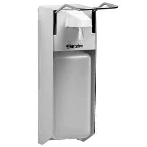 Desinfektionsspender 0,90 Liter, ohne Kartuschensystem, Einhand- sowie Ellbogenbedienung