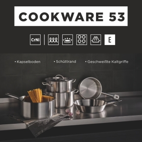 Cookware 53 Pfanne, in zwei Größen