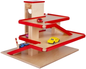 Parkhaus für Miniatur-Fahrzeuge, 40 x 35 x 34 cm