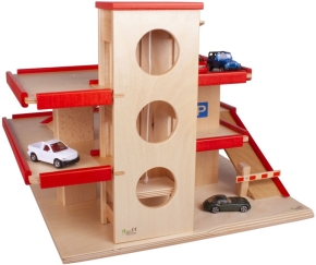 Parkhaus für Miniatur-Fahrzeuge, 40 x 35 x 34 cm