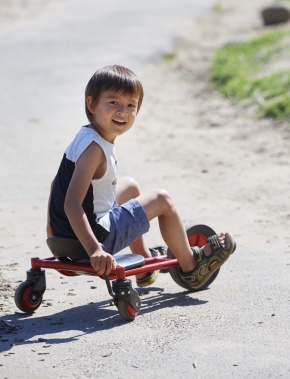 MINI VIKING FunRacer - Dreirad mit Einhand-Lenksystem MINI VIKING FunRacer - Dreirad mit Einhand-Lenksystem