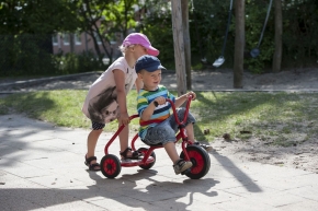 MINI VIKING Ben Hur mit Pedalen - Dreirad mit Taxifunktion