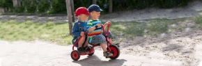 MINI VIKING Ben Hur mit Pedalen - Dreirad mit Taxifunktion