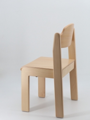 Stapelstuhl PHIL 31 cm, Filzgleiter