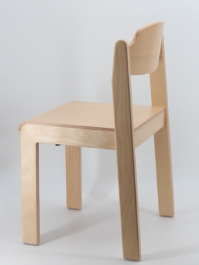 Stapelstuhl PHIL 38 cm, Filzgleiter