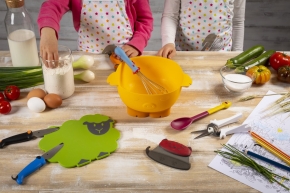 kinderkitchen® Schneebesen Huhn, blau