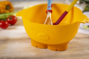 kinderkitchen® Schüssel Schwein, gelb