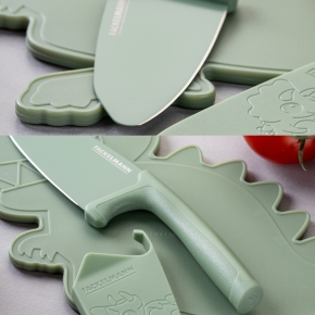 Kinderkochmesser mit Klingenschutz, 2-teilig, verschiedene Motive