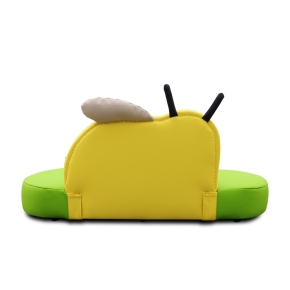 Kindersofa Biene - niedriges Bienen-Sofa für Krippe & Kita