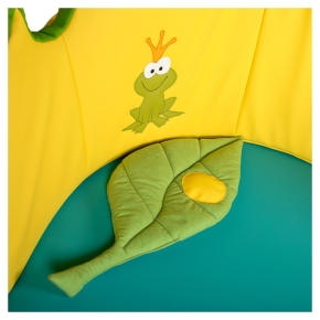 Kindersofa Froschkönig - märchenhaftes Kuschelsofa für Krippe & Kita