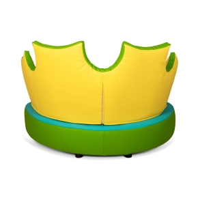 Kindersofa Froschkönig - märchenhaftes Kuschelsofa für Krippe & Kita