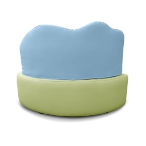 Kindersofa Hase - höheres Kuschelsofa für Kindergarten & Vorschule