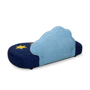 Kindersofa Mond - niedriges Kuschelsofa für Krippe & Kita