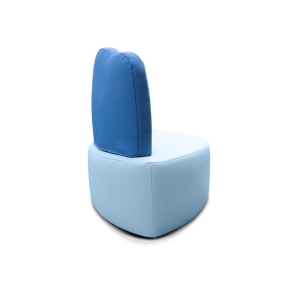Kindersofa Rakete - höheres Kuschelsofa für Kindergarten & Vorschule
