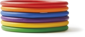 Gonge Activity Rings, 6er- oder 24er-Set, Ø 16,4 cm