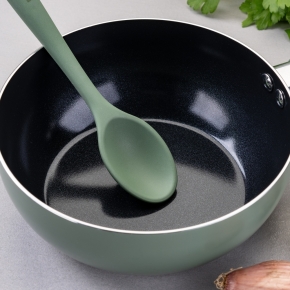 Mini-Kochlöffel, 20,5 x 4,5 x 1,5 cm, grün