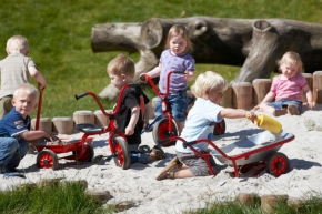 Winther 8600447 MINI VIKING Krippendreirad mit Wanne