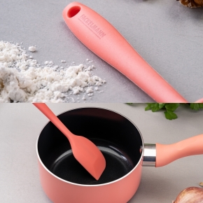 Mini-Teigschaber, 21 x 4 x 1 cm, rosa