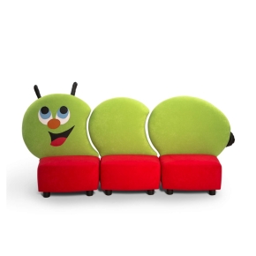 Mittelmodul Räupchen - erweiterungselement für Kindersofa Räupchen