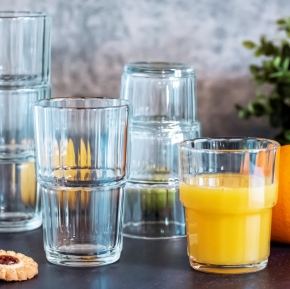 "Norvege" Stapelglas 0,27 Liter, Ø 72 x H 114 mm