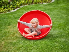 Gonge Spielkreisel, Ø 80 cm x H 44 cm, rot
