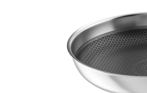 Pfanne ELO Relief Evolution mit ELODUR® Select Antihaftversiegelung, Edelstahl