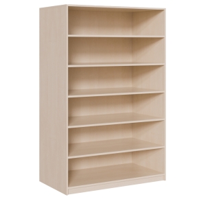 Regal für kleine Schaumstoffbettchen Minis und Krabbels, 124 x 190 x 70 cm  (BxHxT)