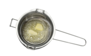 Schmelztopf ELO Basic, ØxH 12,5 x 6,5 cm, 0,6 Liter, Edelstahl